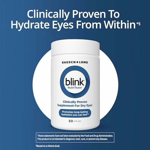 Blink NutriTears supplement for dry eyes