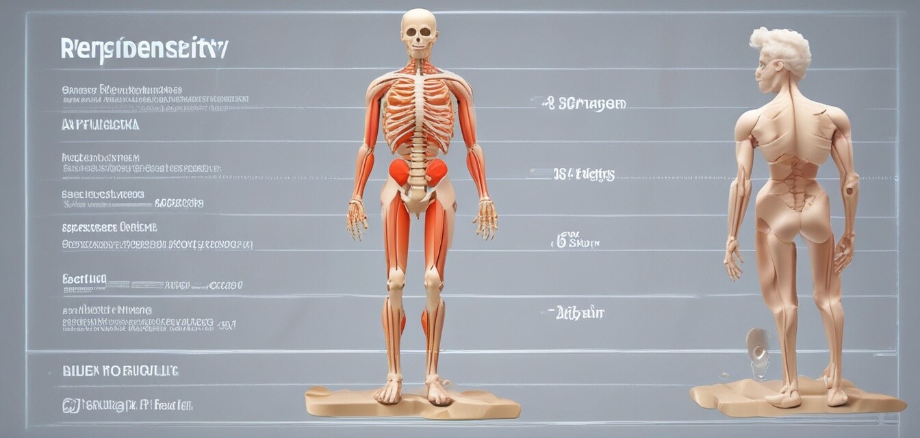 Bone density chart