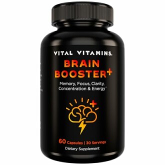 Vital Vitamins Nootropic Brain Supplement Plus