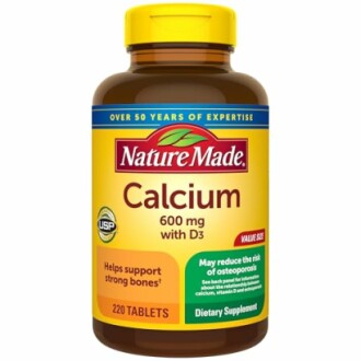 Nature Made Calcium 600 mg with Vitamin D3