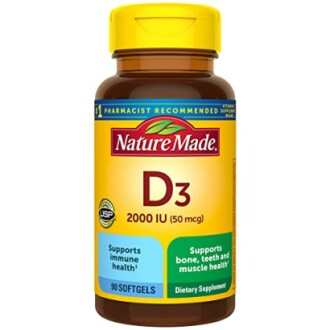 Nature Made Vitamin D3 2000 IU