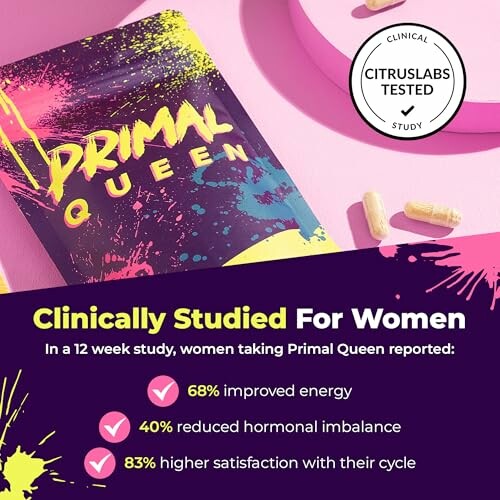 Primal Queen supplement benefits for women.