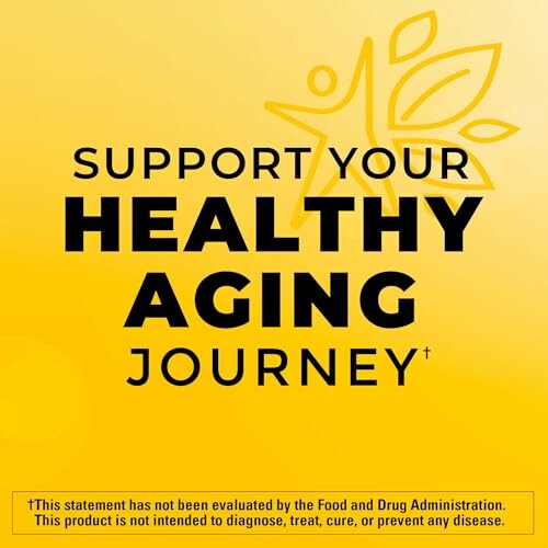 Support your healthy aging journey with disclaimer.