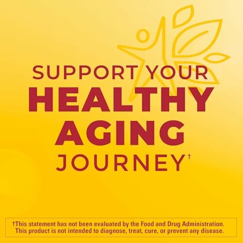 Support your healthy aging journey with disclaimer.